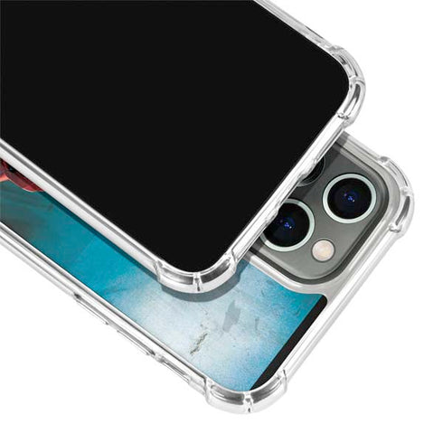 Marvel Iron Man Repulsor Blast iPhone 14 Pro Clear Case